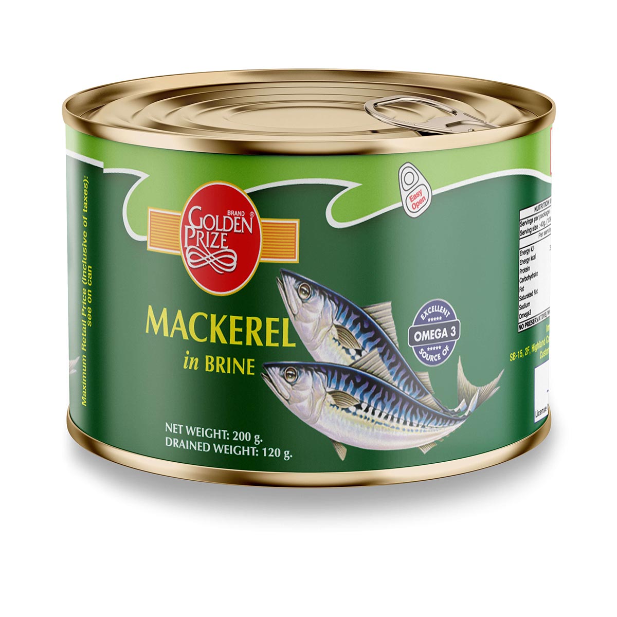 Mackerel tuna brine goldenprize